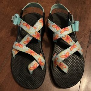 Chaco Sandals - Hawaiian Flower Print (Size 7)